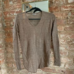 🔺SOLD🔺Helmet Lang silk a-symmetrical lightweight sweater